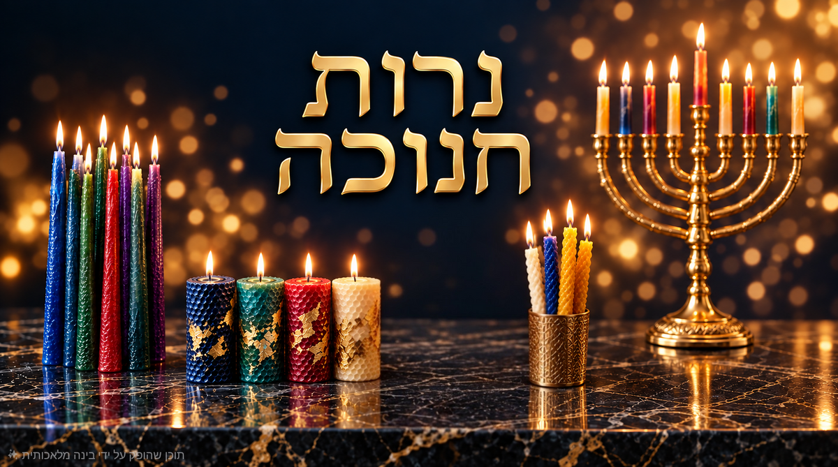 נרות חנוכה